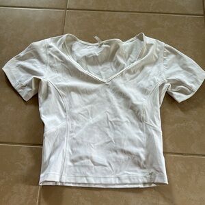 Lululemon crop tee size 8